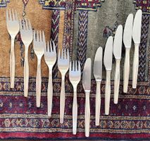 Vintage Besteck "Kreis St.Gallen", 12-teilig