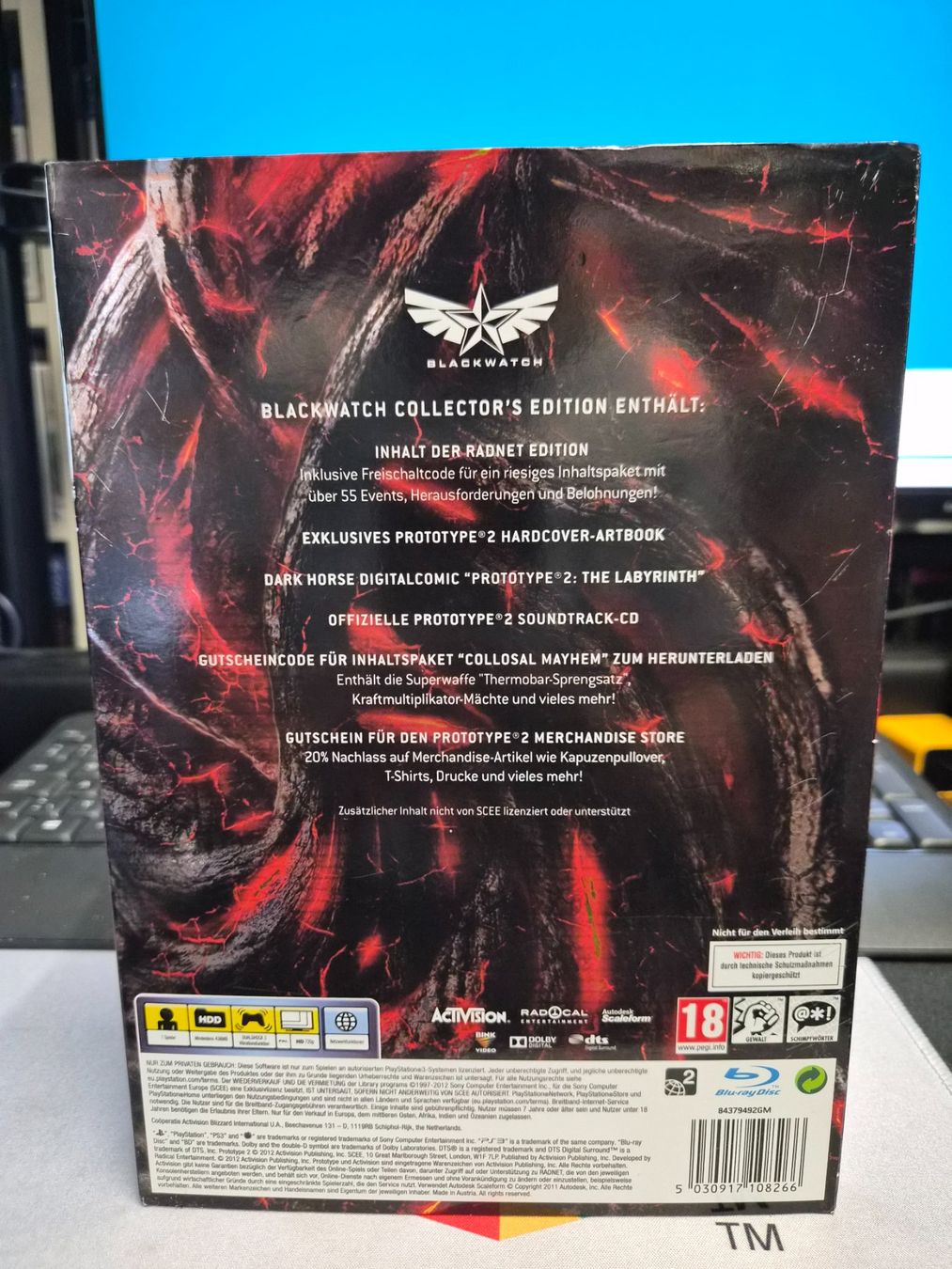 Giochi: PS3 Spiel Prototype 2 Blackwatch Collector's Edition – Nuovo (secondo la descrizione) da Zürich venduto da Joselito0 1