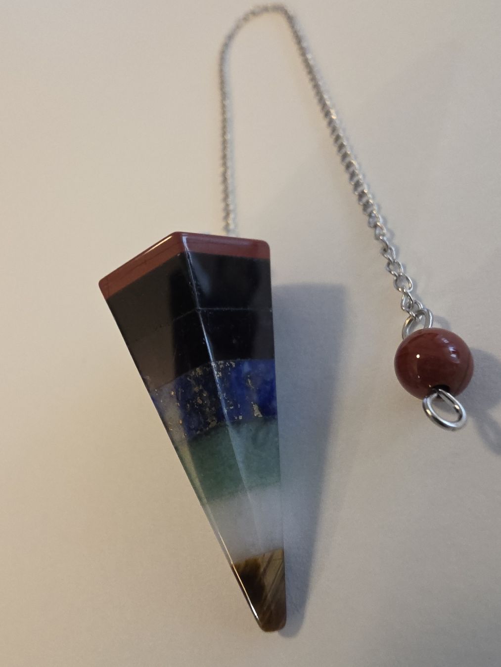 Minerali & Pietre curative: Chakra Pendel 4 x 2cm. – Nuovo e nell'imballaggio originale da Menziken venduto da Mirager 3