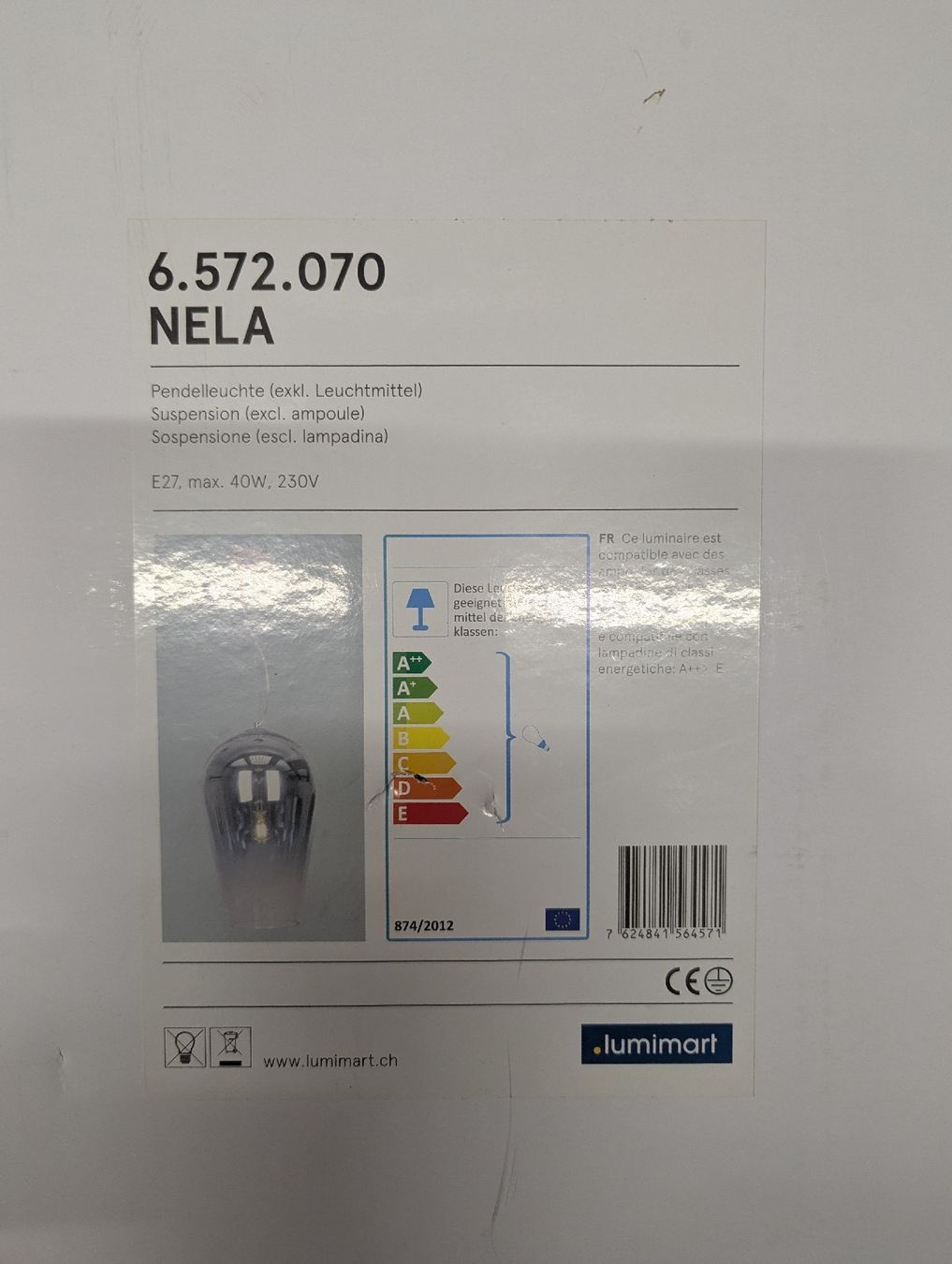 Lampadari & plafoniere: Pendelleuchte Nela zu verkaufen – Usato da Zürich venduto da MaxMal 2