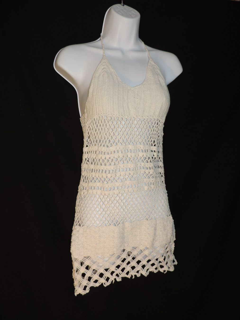 Robes: robe crochet blanc – D'occasion à Genève par Axelle333 3