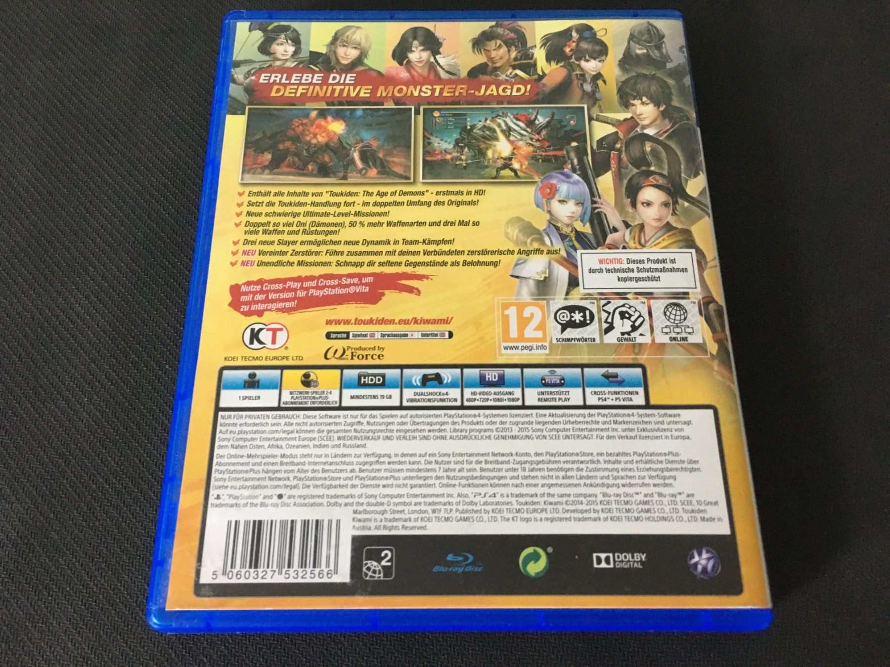 Sony Giochi: Toukiden Kiwami für PS4 – Usato da St.Gallen venduto da MedienJoe 1