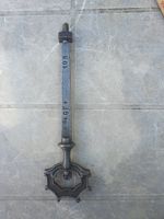 Clé ancienne décorative fer forgé 10.5 cm GF+ état d'usage