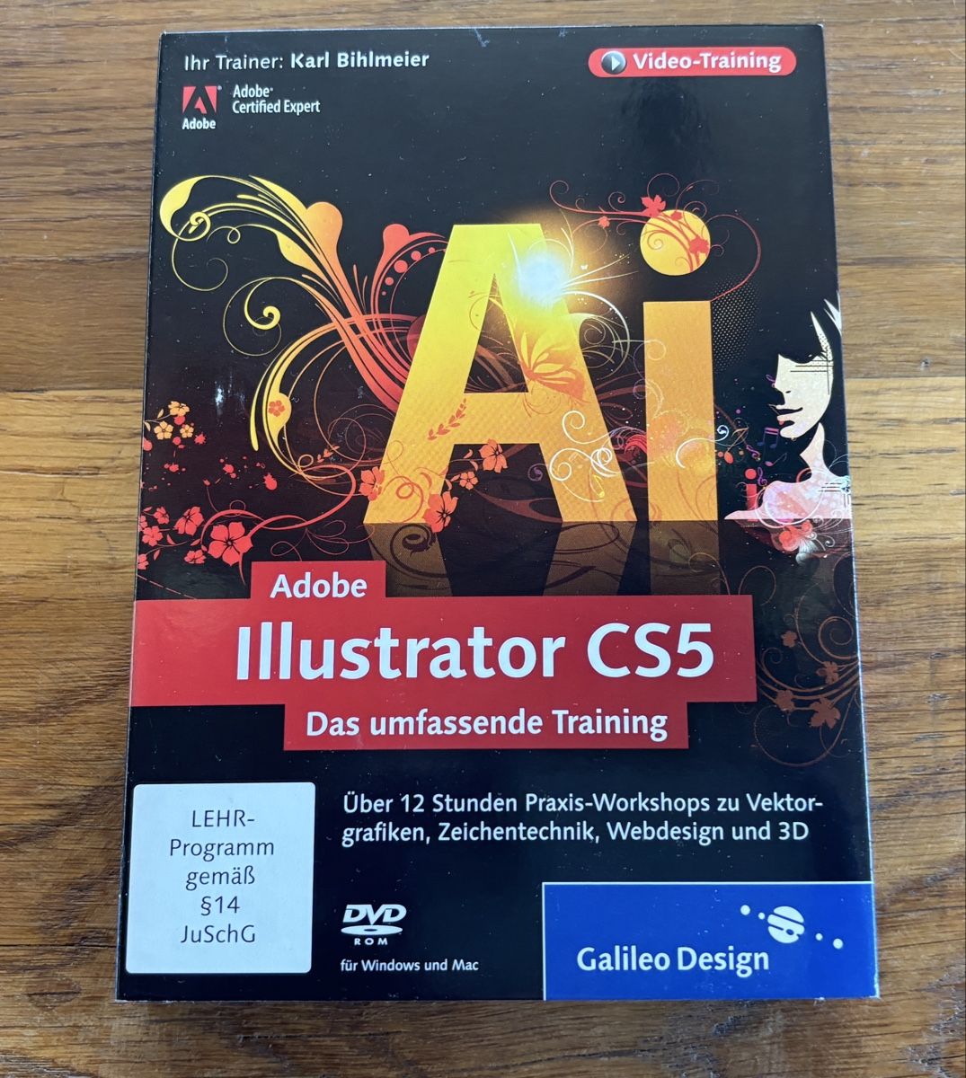 CD: Adobe Illustrator CS5 Lern DVD Galileo Press – Usato da St. Margrethen SG venduto da Aroimaak