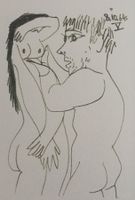 Pablo Picasso "LE GOUT DU BONHEUR"  EROS