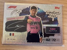 Topps Turbo Attax 2026 Signature Style 283 Pierre Gasly