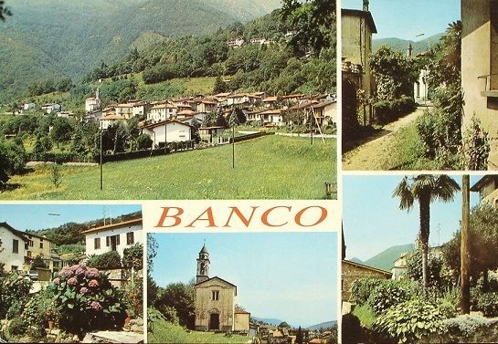 Cartoline postali: BANCO Malcantone – Usato da Jona venduto da philajona