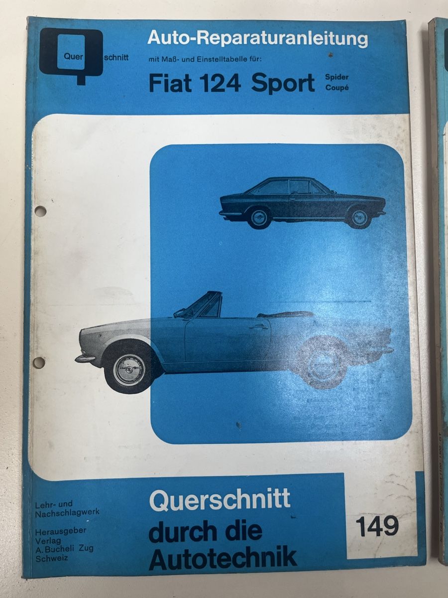 Libri: Fiat124 Sport – Usato da Hedingen venduto da Walo1315