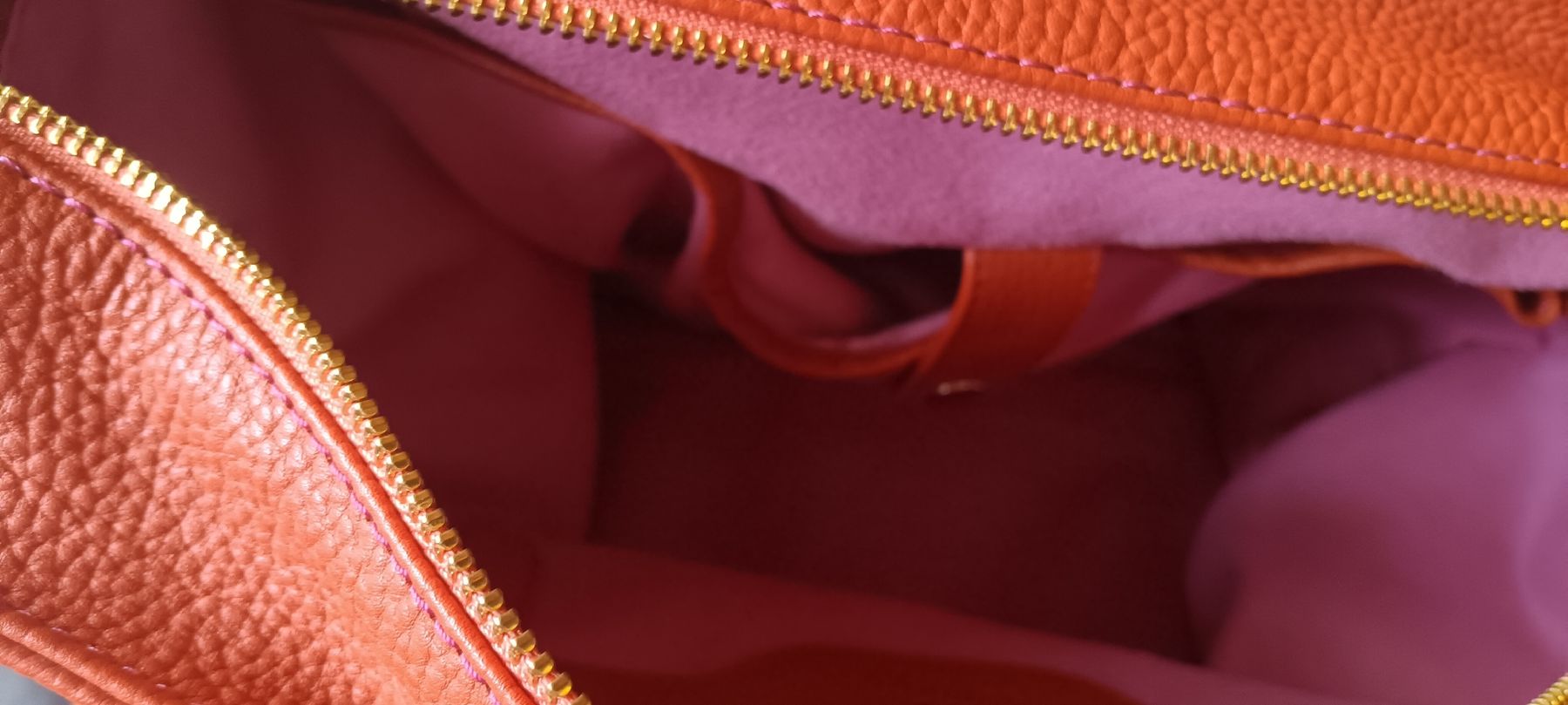Taschen: BRAUN BÜFFEL, orange  Lederhandtasche. – Neu (gemäss Beschreibung) aus Maienfeld von Andyr44 7