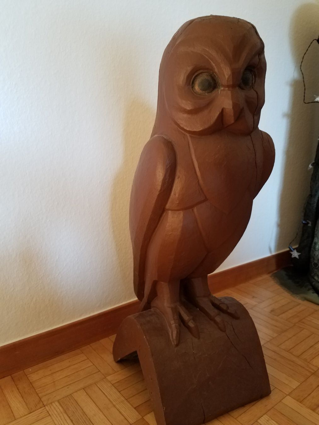 Sculture & Statue: Holz Skulptur Eule Chutz Dachfigur – Usato da Lostorf venduto da MidnightRider59 3