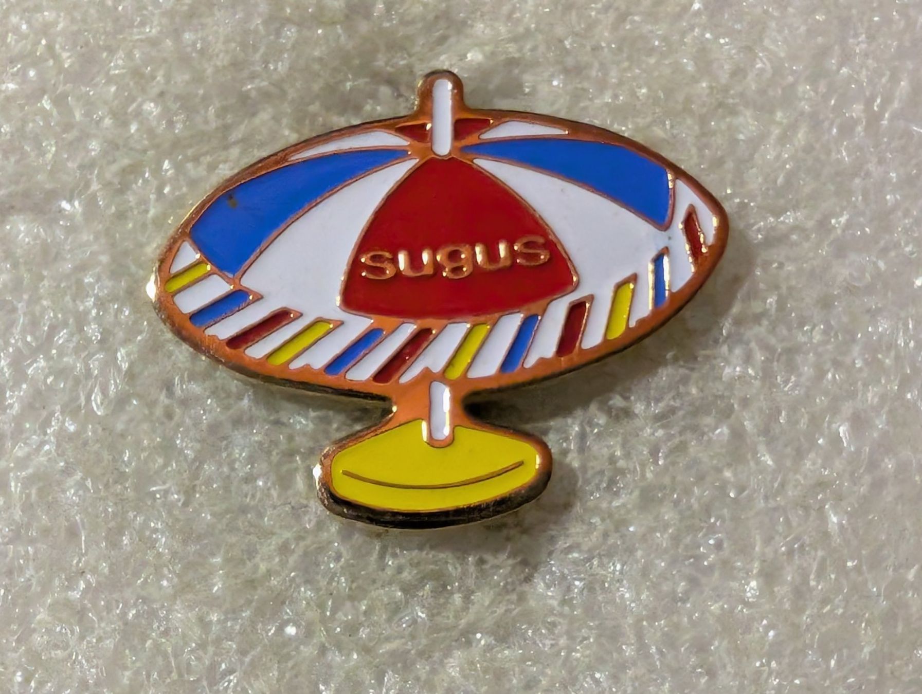 Placchette & Badge: Ansteckpin 134: Sugus – Usato da Oppligen venduto da Pin-Fall-Shop