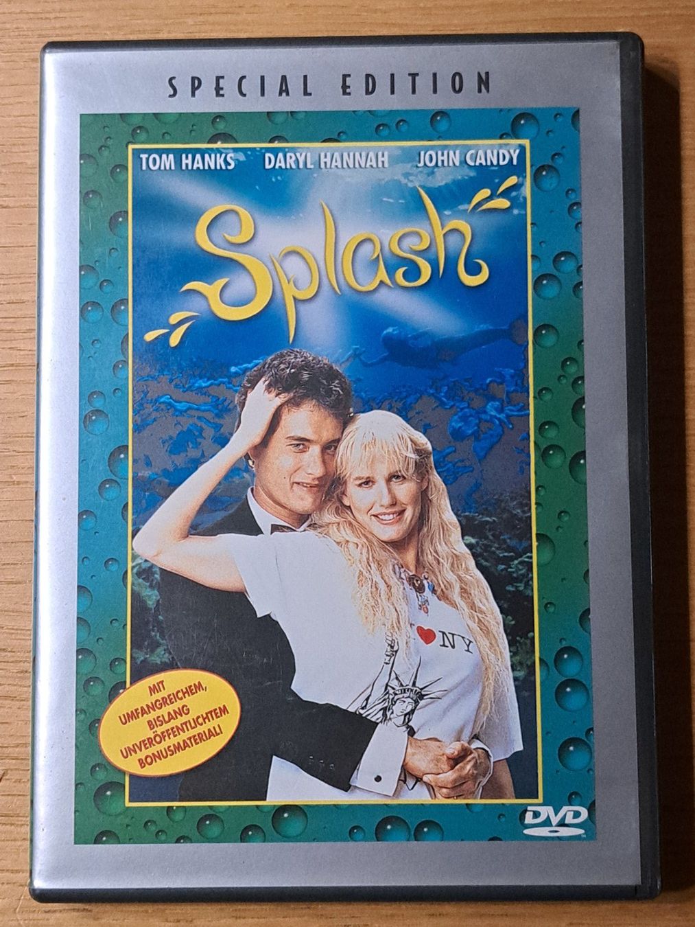 Tutti i DVDs: DVD Splash mit Tom Hanks und Daryl Hannah, 1984 – Nuovo (secondo la descrizione) da Unterseen venduto da Kanica