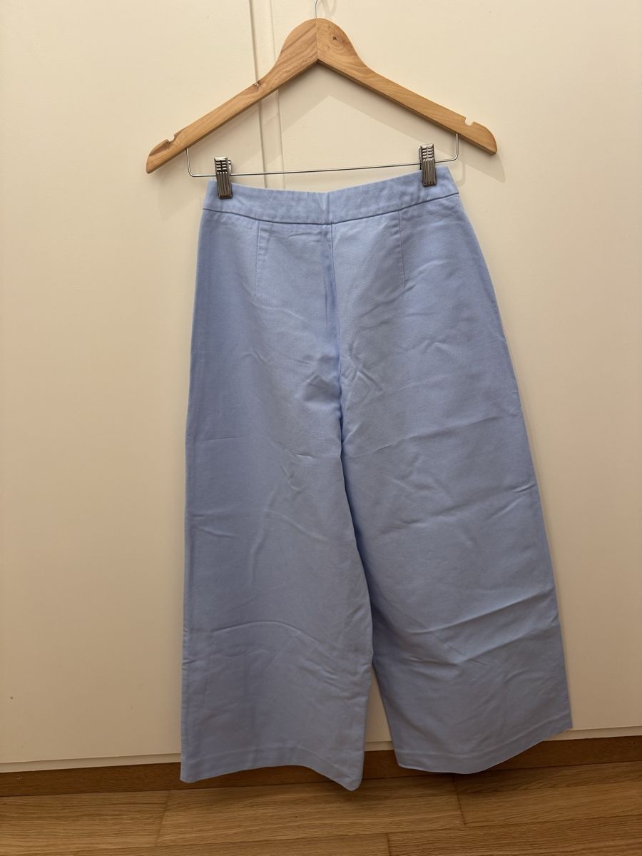 Zara Pantaloni: Zara Culottes Hose, hellblau, Gr. S – Usato da Zürich venduto da Flao_78376 2