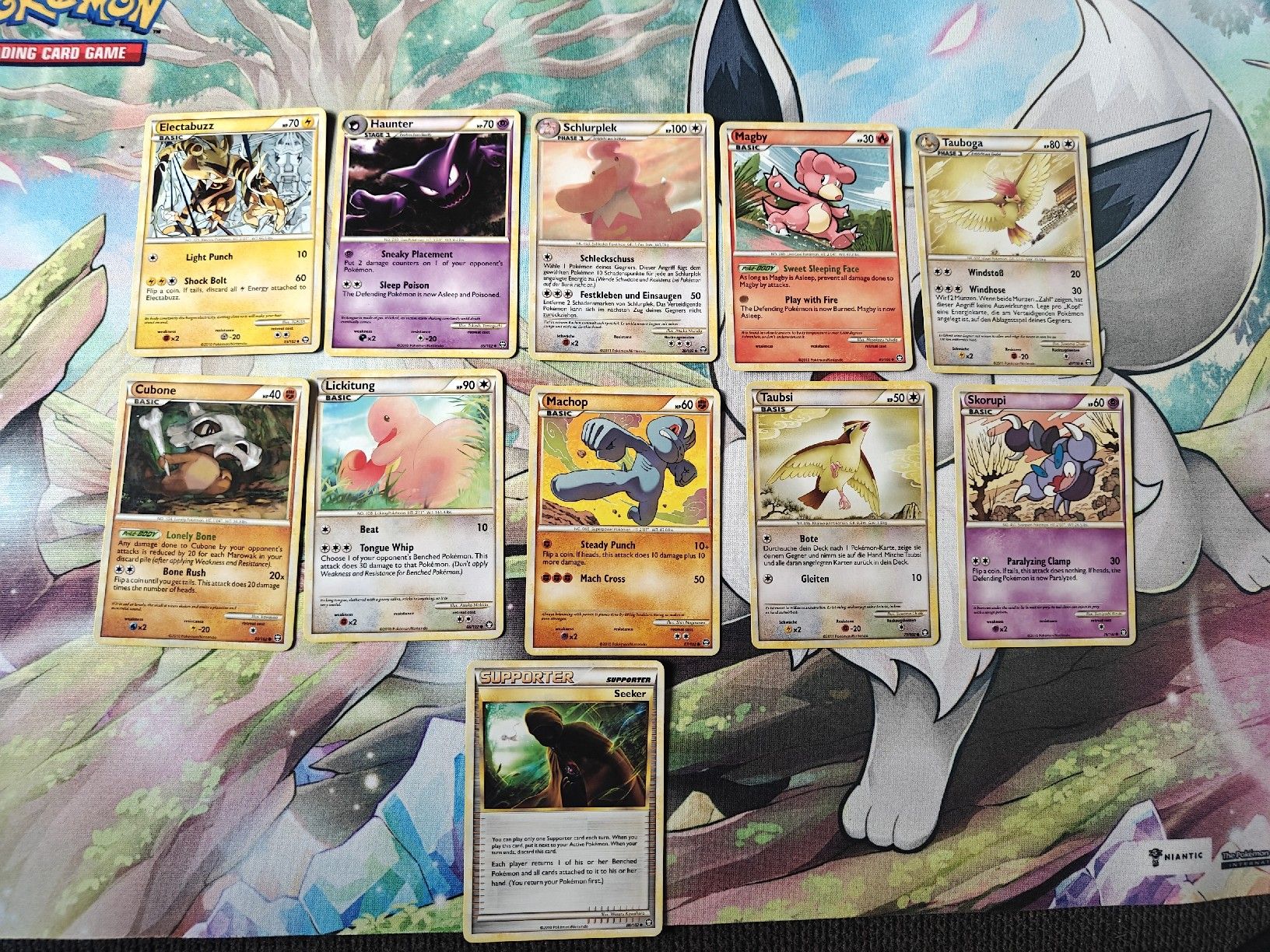 Pokémon Carte collezionabili: 11 Pokemon Karten HS Triumphant von 2010 – Usato da Fideris venduto da VonRiva86