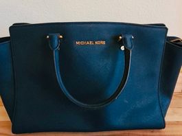 Sac Michael Kors bleu marine, très bon état