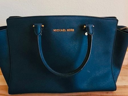 Sac Michael Kors bleu marine, très bon état