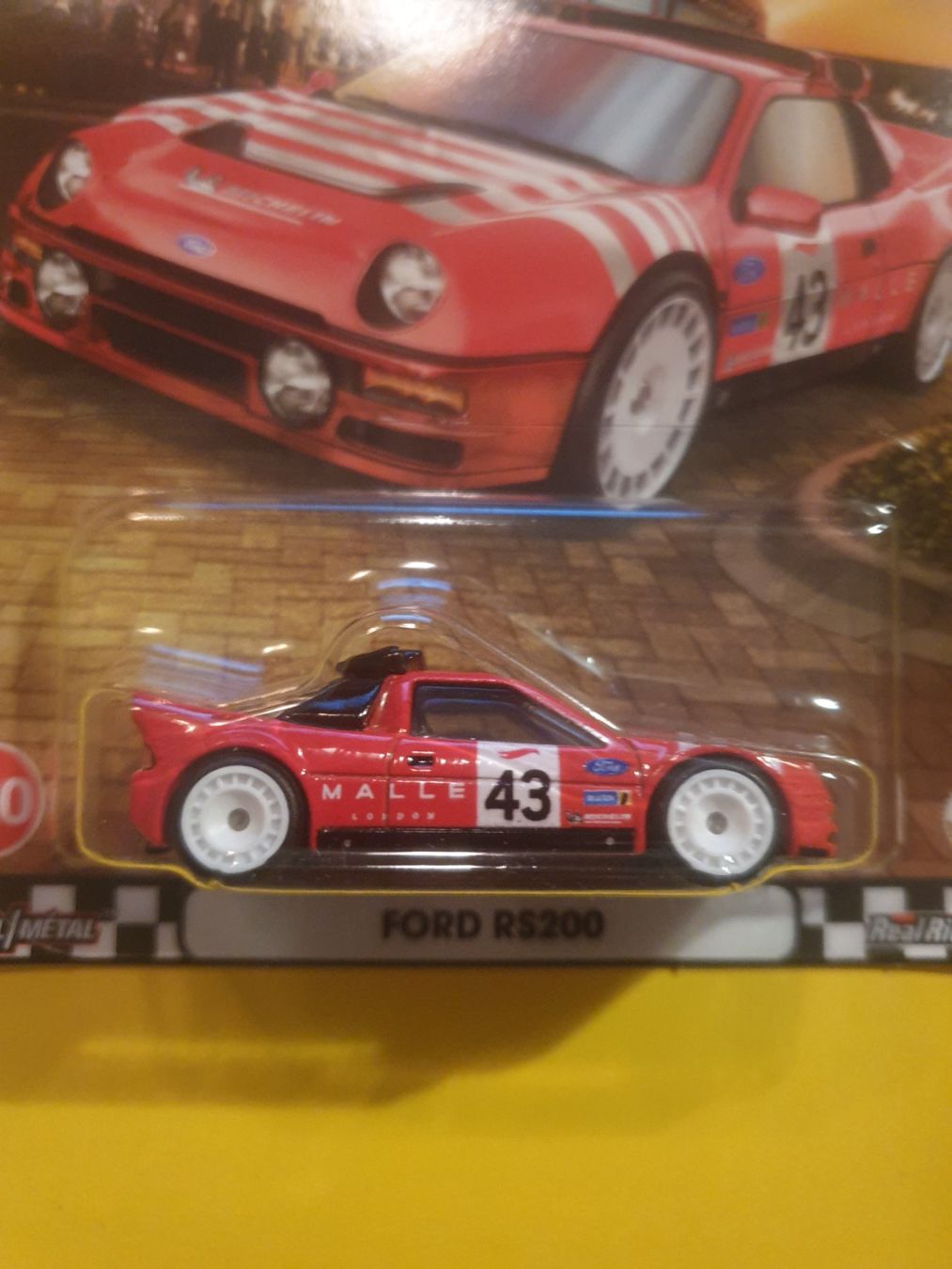 Hot Wheels Modellini d'auto: Hot Wheels FORD RS200 – Nuovo e nell'imballaggio originale da Oftringen venduto da Rotor 1