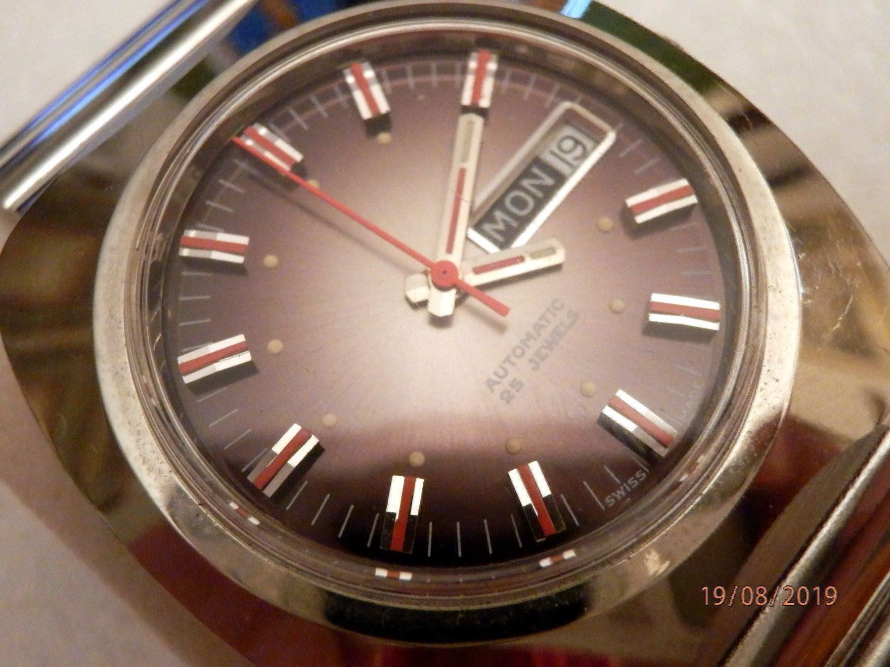 Orologi: Sandoz, Automatic, 25 Jewels, Day Date – Usato da Ueberstorf venduto da dinbau 8