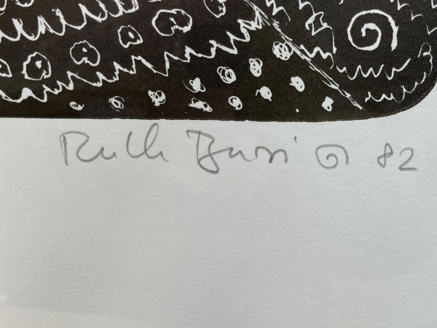 Grafica & Litografie: Bild mit Rahmen Ruth Burri 34/ 60 – Usato da Allmendingen b. BE venduto da juair 3