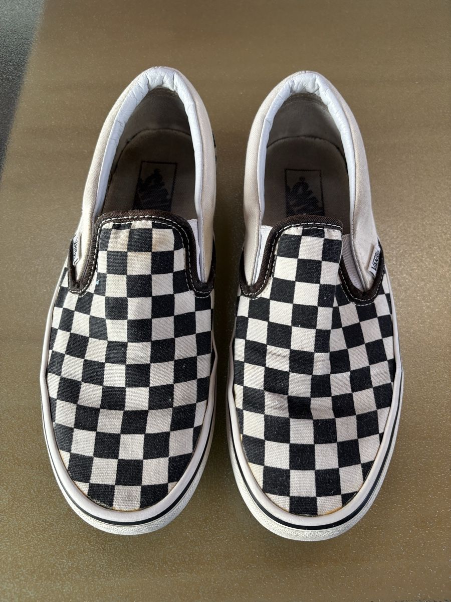 Vans Damenschuhe: VANS - CLASSIC SLIP ON - kariert - EU 38.5 – Gebraucht aus Grächen von svndrine