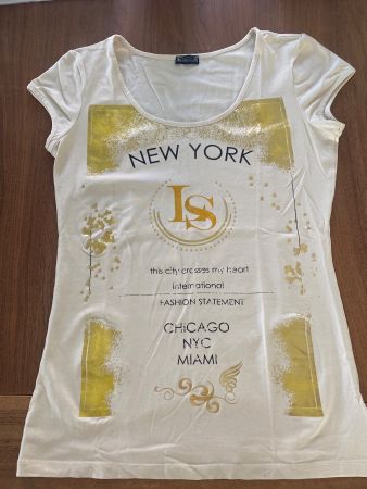 T-Shirt Damen Kurzarm Grösse 38 Marke Laura Scott