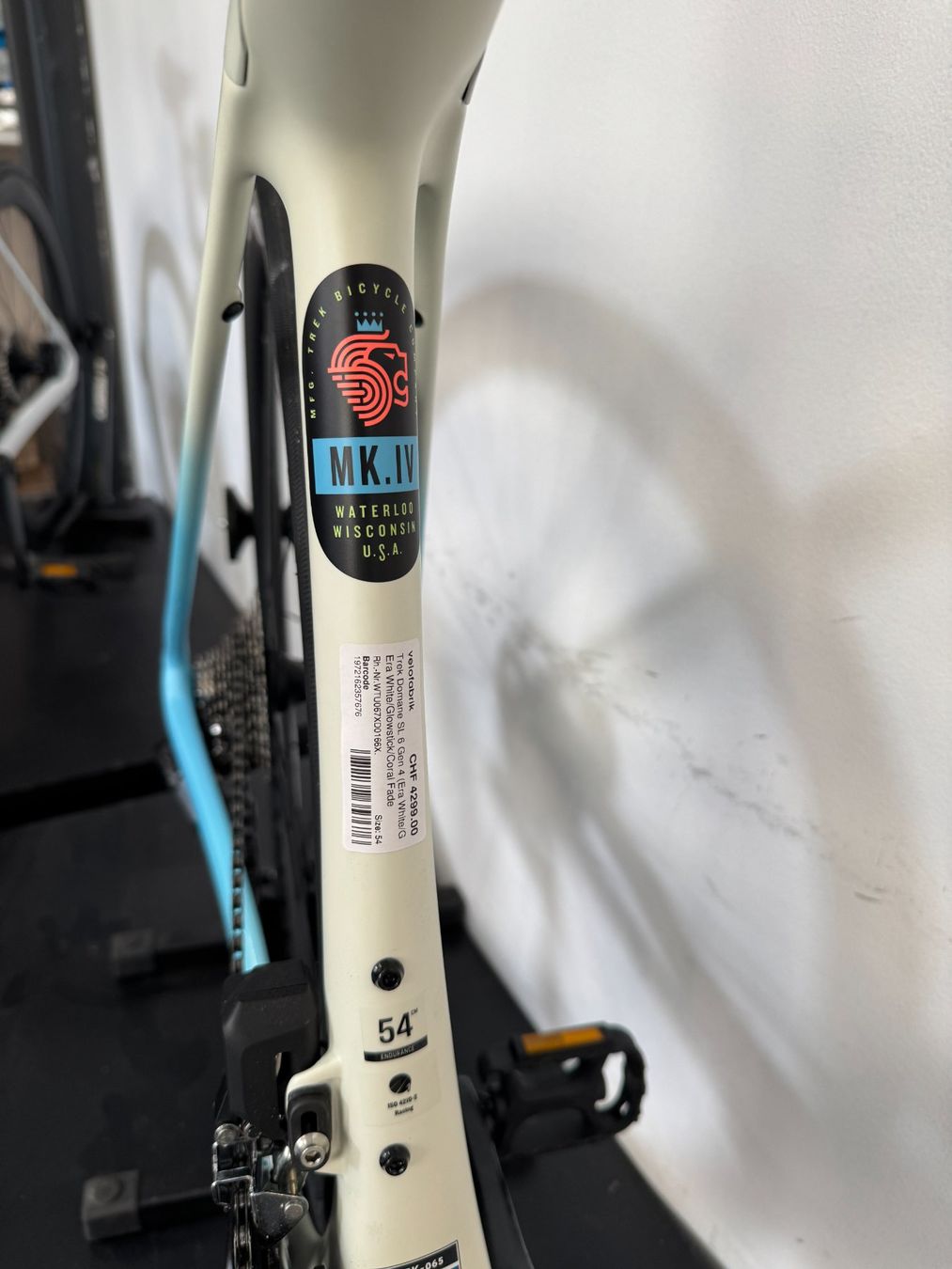 Trek Biciclette: Trek Domane SL 6 Gen 4, Grösse 54cm – Nuovo e nell'imballaggio originale da Zürich venduto da Velofabrik01 4
