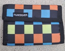 Portefeuille Quiksilver à carreaux