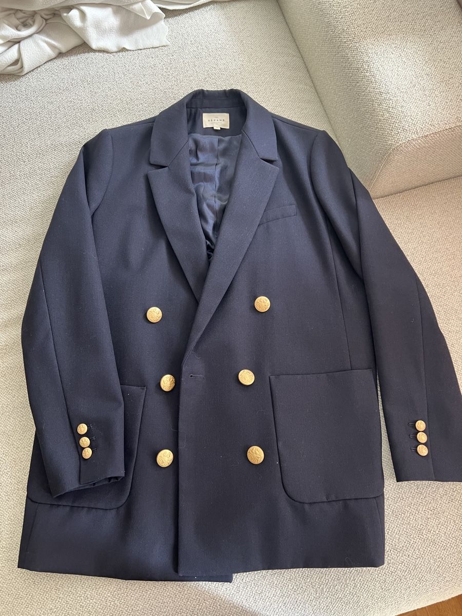 Sezane Jacken: Sezane women Navy Jacket size Xl – Gebraucht aus Zürich von dor_9l9g