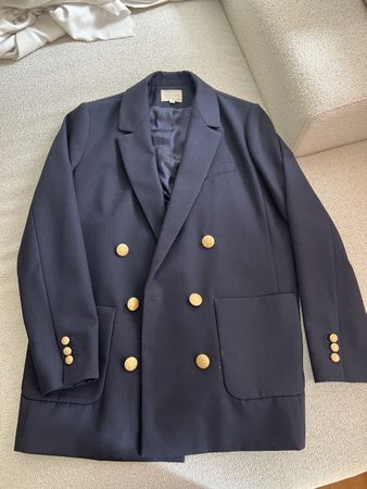 Sezane women Navy Jacket size Xl
