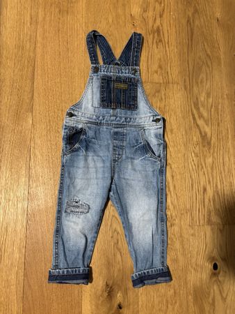 Jeans Latzhose Gr. 86 von Zara