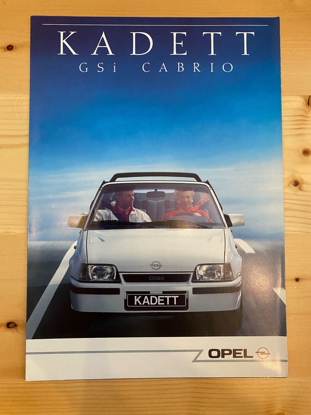 Opel Dokumente: Opel Kadett GSi Cabrio 1988 Prospekt – Gebraucht aus Herisau von Fissore