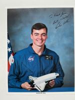 Weltraum OU Andrew Allen NASA Original Porträt 8*10 signiert