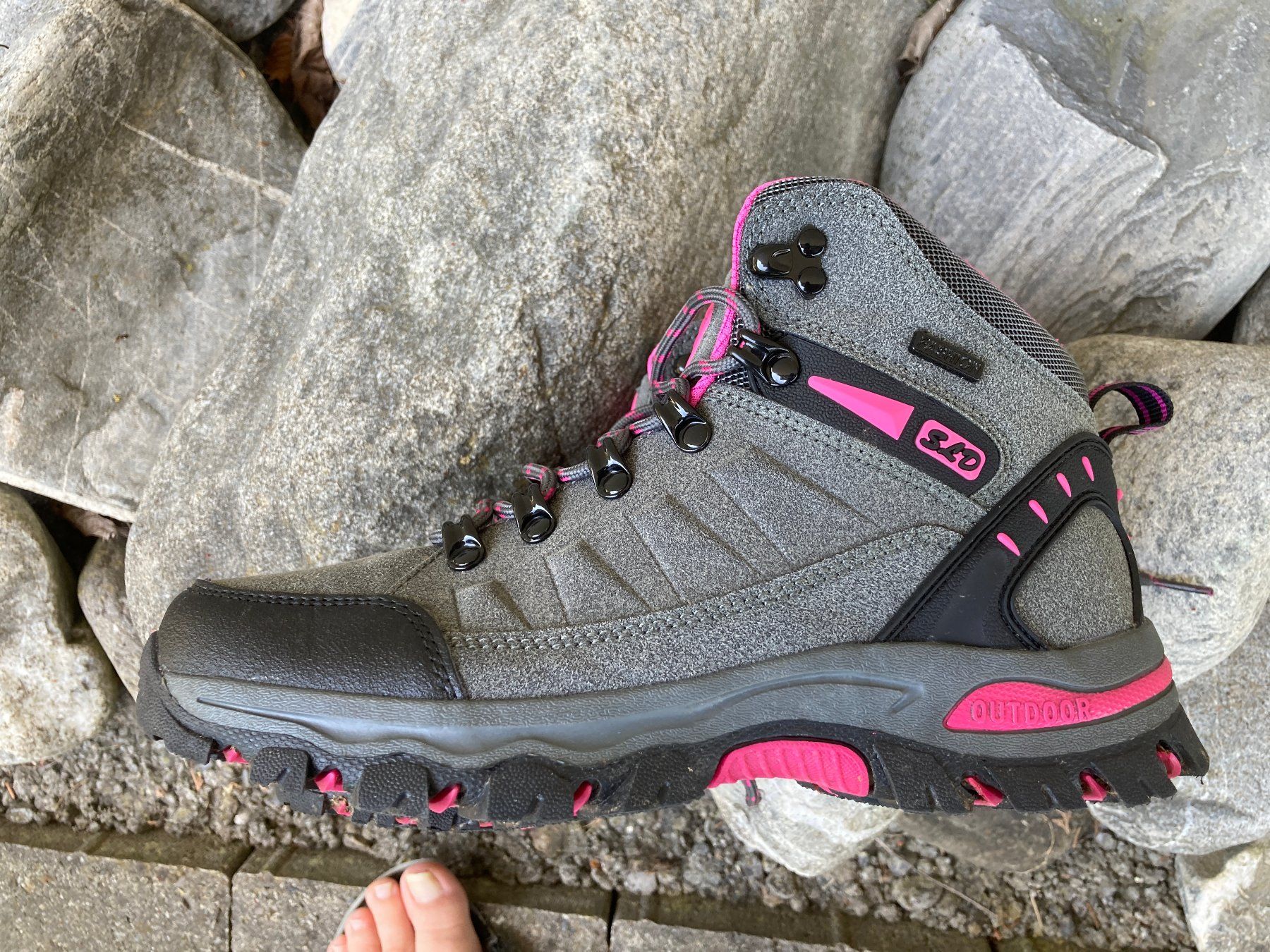 Scarpe da donna: Wanderschuhe Damen, Grösse 39 / 40, neuwertig – Usato da Lütisburg venduto da wiesenpippau 3