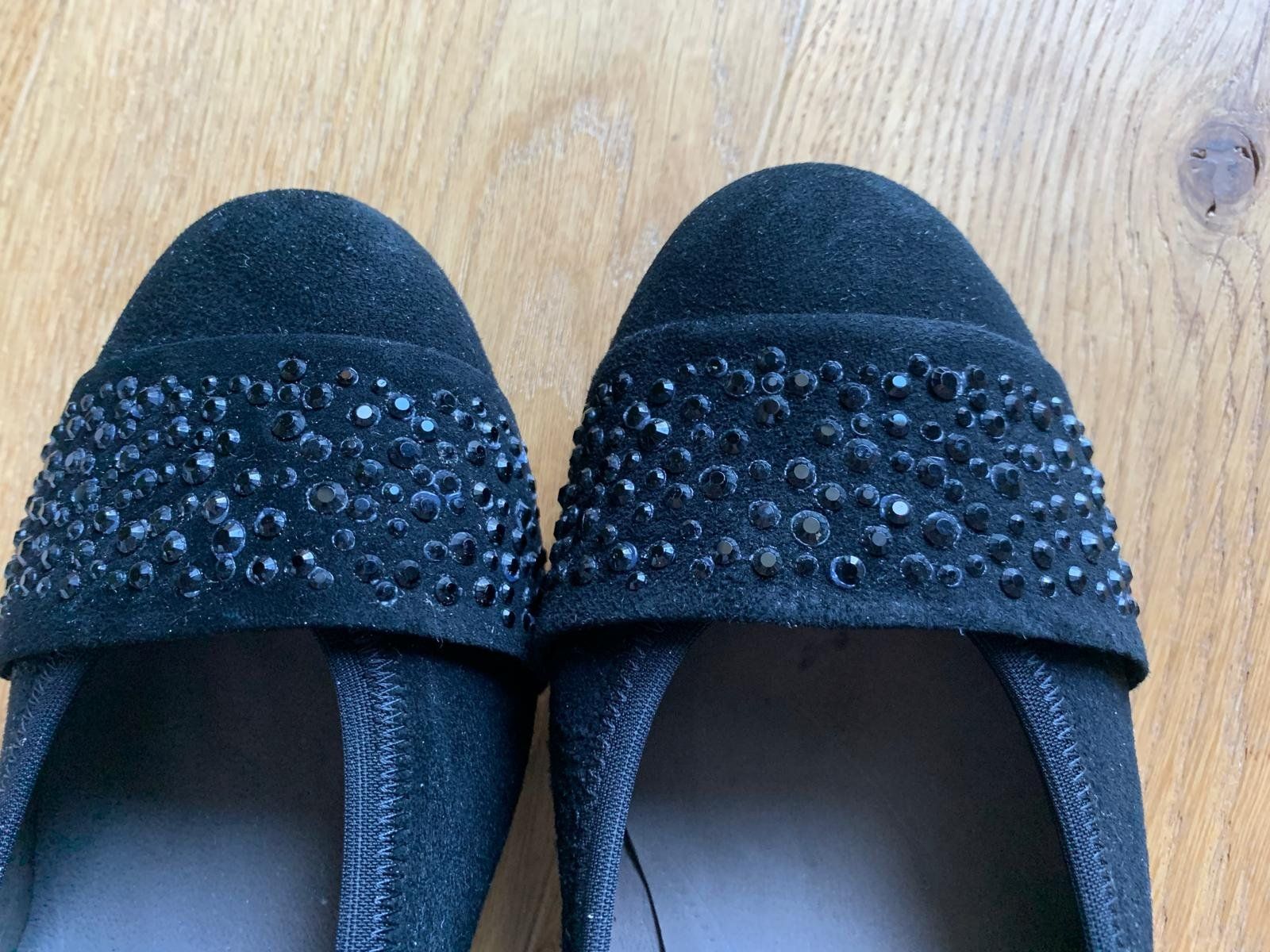 Gabor Damenschuhe: Wildleder Pumps schwarz Gabor Gr. 38,5 – Neu (gemäss Beschreibung) aus Grossdietwil von fab_8bdy 1