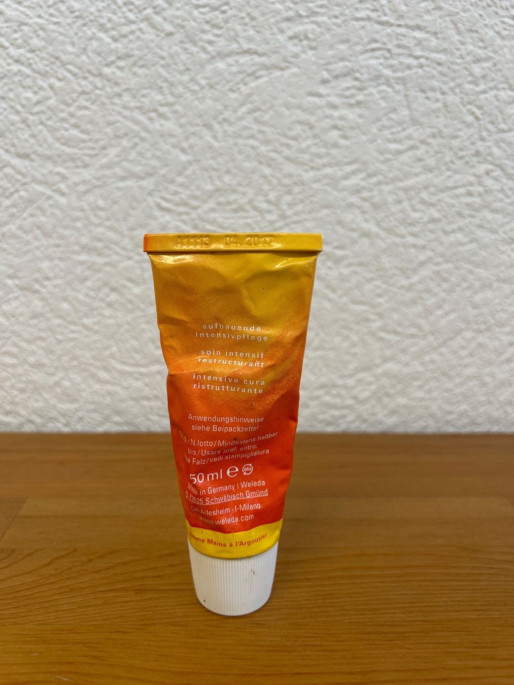 Weleda Idratazione: Weleda Sanddorn Handcreme 50 ml – Usato da Zürich venduto da 11Orchidee30 1
