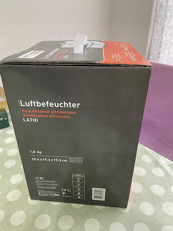 Umidificatori d'aria: Luftbefeuchter Lathi 5L 18-110W 450g/h – Usato da ZUFIKON venduto da SULMI01 3