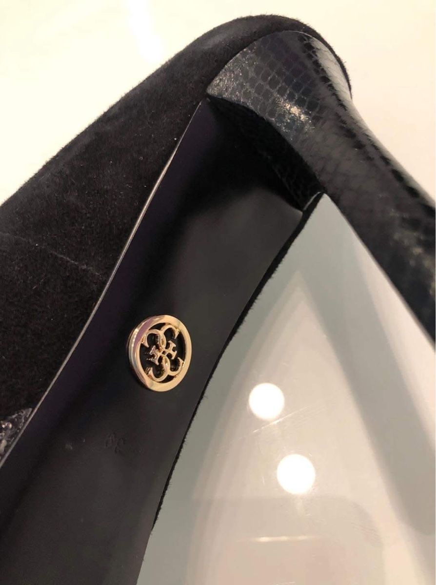 Guess Damenschuhe: Neue Guess schwarze Pumps, hoher Absatz, elegant, – Neu und originalverpackt aus chur von merygori 1