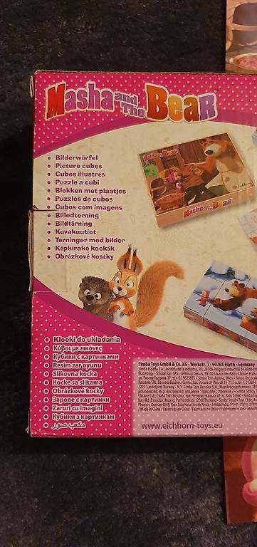 Giochi: Masha and the Bear Bilderwürfel – Usato da Langenthal venduto da hab_zw5p 2