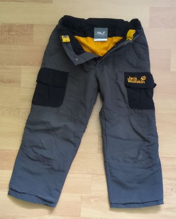 Jack Wolfskin Hosen Grösse 104 graue Kinderhose