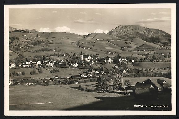Ansichtskarten: Entlebuch, Gesamtansicht mit Schimberg – Gebraucht aus Berlin von bartko-reher