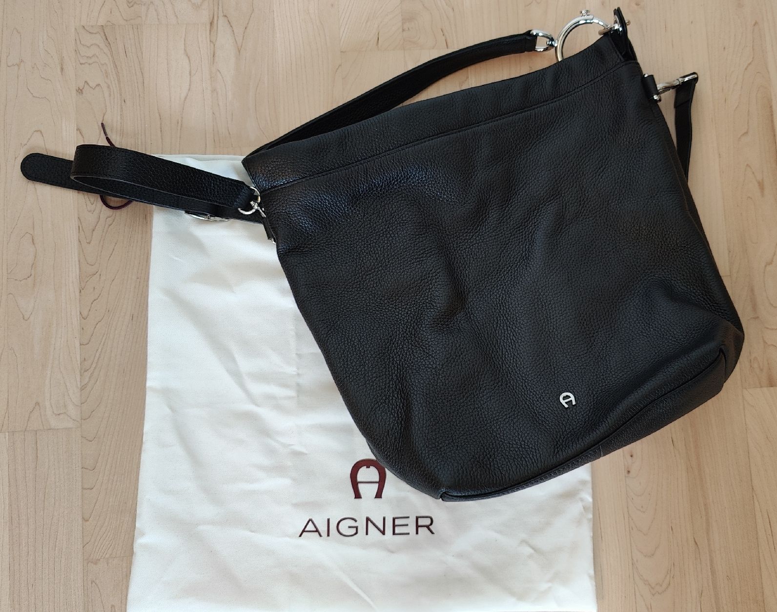 Aigner Borse da donna: AIGNER Ledertasche schwarz – Usato da Bolligen venduto da Mumpi 1