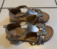 🦋 H&M Sandale, Gr. 29 mit Glitzer-Schmetterling 🦋