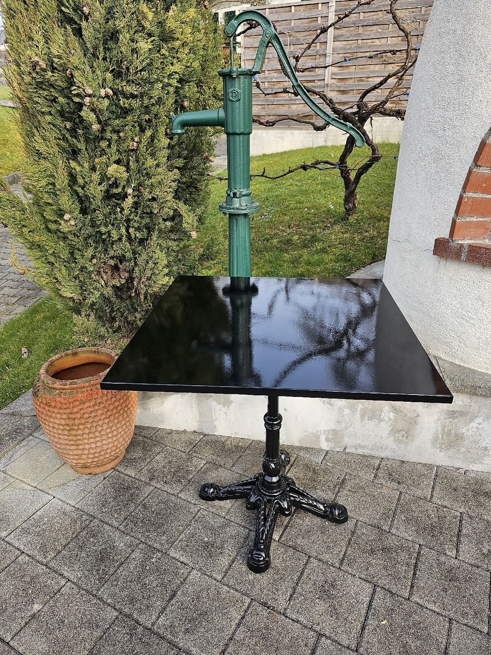 Set di tavolo e panche: Bistrotisch 2 Stühle Balkontisch – Usato da Villnachern venduto da hasta08 9