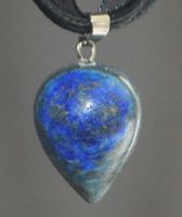 Halskette Y-557 – Kreiskegel – Lapislazuli – 22x15mm