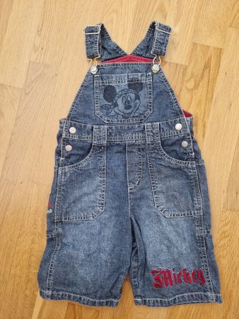 Latzhosen Gr 92/ Shorts/ Mickey Mouse/ kurze Hose/ Disney