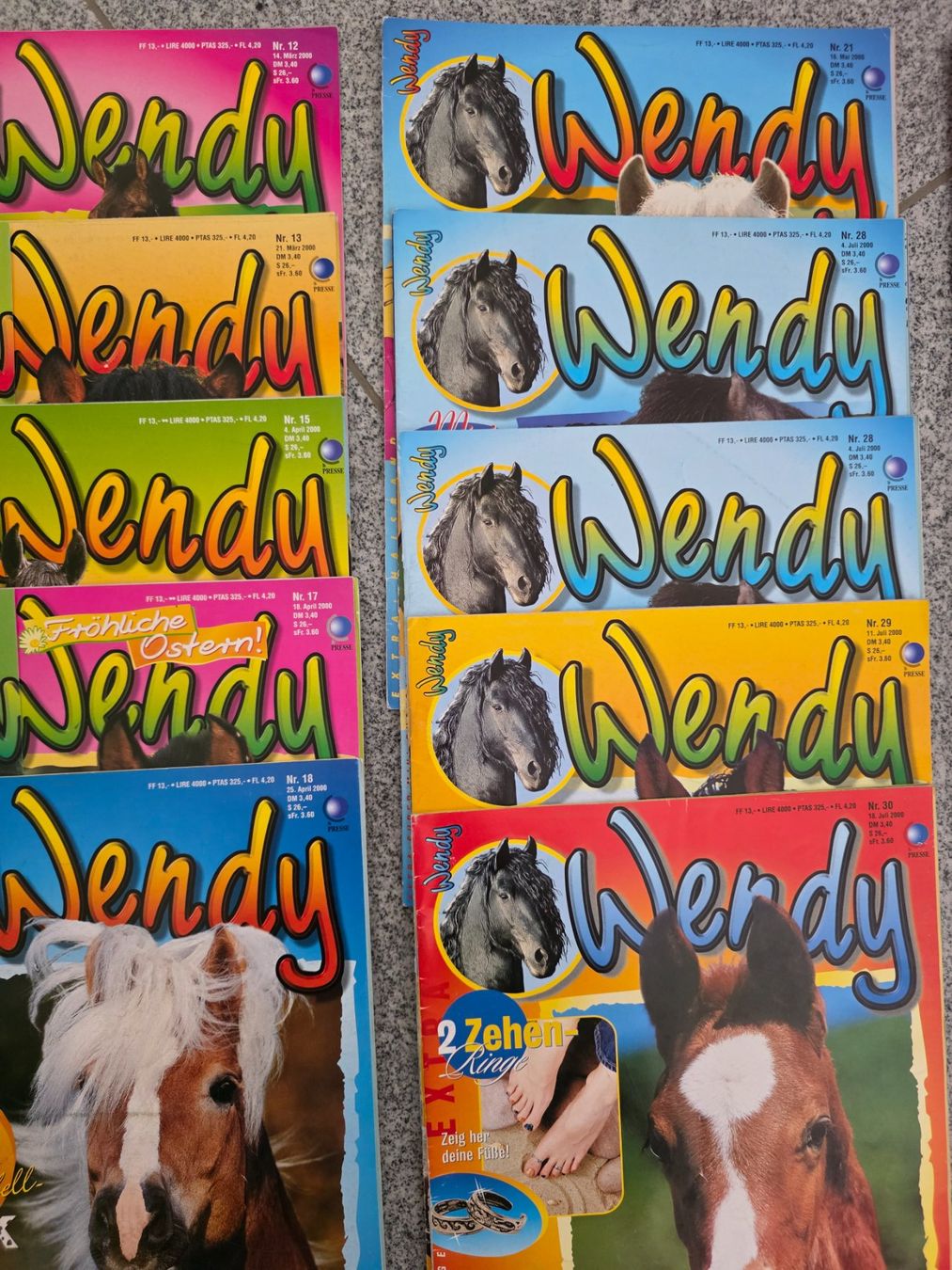 Comics: Wendy Comic Hefte/ Pferde Zeitschriften von 2000 – Gebraucht aus Tägerschen von mamirockt 1
