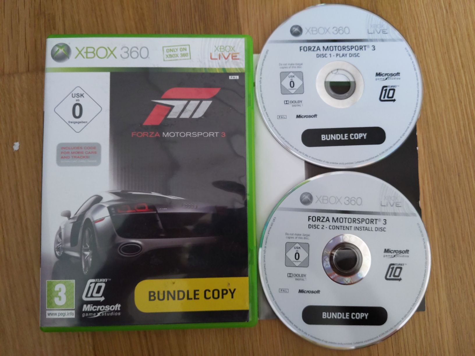Microsoft Giochi: Xbox 360 Forza Motorsport 3 Bundle Copy – Usato da Unterseen venduto da ain_h852