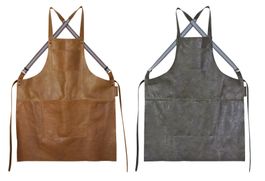 DutchDeluxes Lederschürze Grillschürze Hosenträger - Auswahl