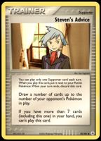 Stevens Advice 92/101 Pokémon EX Hidden Legends
