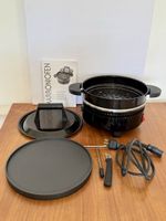 Stöckli Marroni-Ofen mit Grill- und Crêpeplatte Zubehör NEU